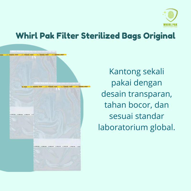 Whirl Pak Filter Sterilized Bags Original B01446
